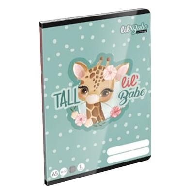 Füzet LIZZY CARD A/5 32 lapos vonalas 16-32 II.osztályos Lollipop Lil Babe