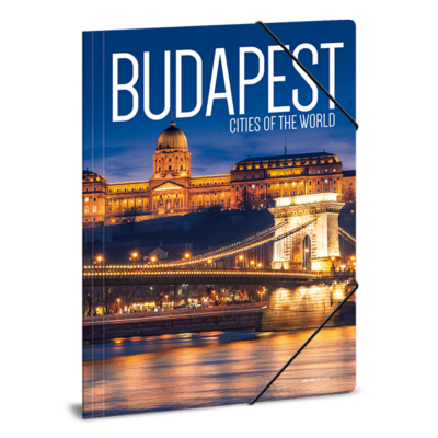Gumis mappa ARS UNA A/4 Budapest 1 Cities Of The World