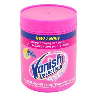 Folteltávolító por VANISH Oxi Action Pink 625 g