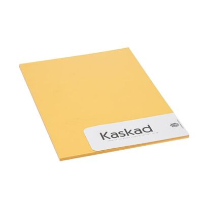 Dekorációs karton KASKAD A/4 2 oldalas 225 gr napsárga 58 20 ív/csomag