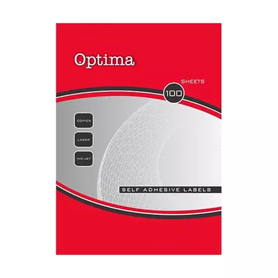 Etikett OPTIMA 32086 70x32mm 2700 címke/doboz 100 ív/doboz