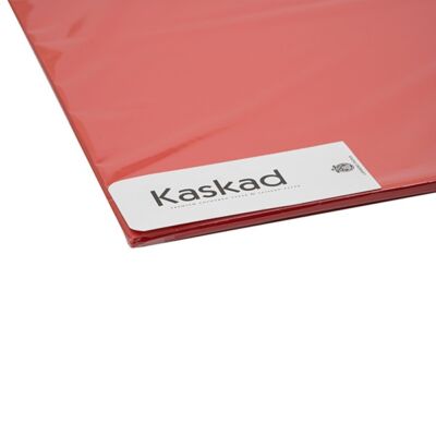 Dekorációs karton KASKAD 45x64 cm 2 oldalas 225 gr vörös 29 100 ív/csomag