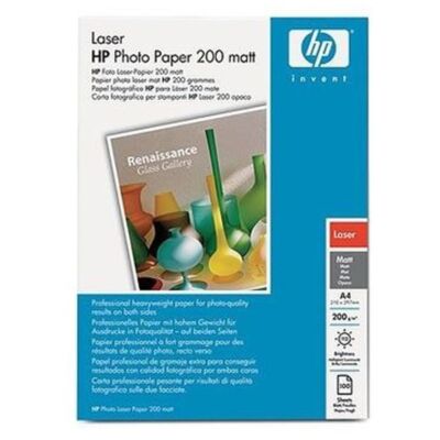 Fotópapír HP Q6550A A/4 laser matt 200 gr 100 ív/csomag