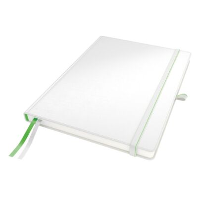 Jegyzetfüzet LEITZ Complete A/4 80 lapos kockás fehér