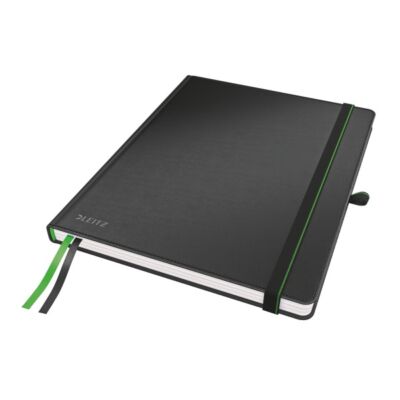 Jegyzetfüzet LEITZ Complete ipad 80 lapos vonalas fekete